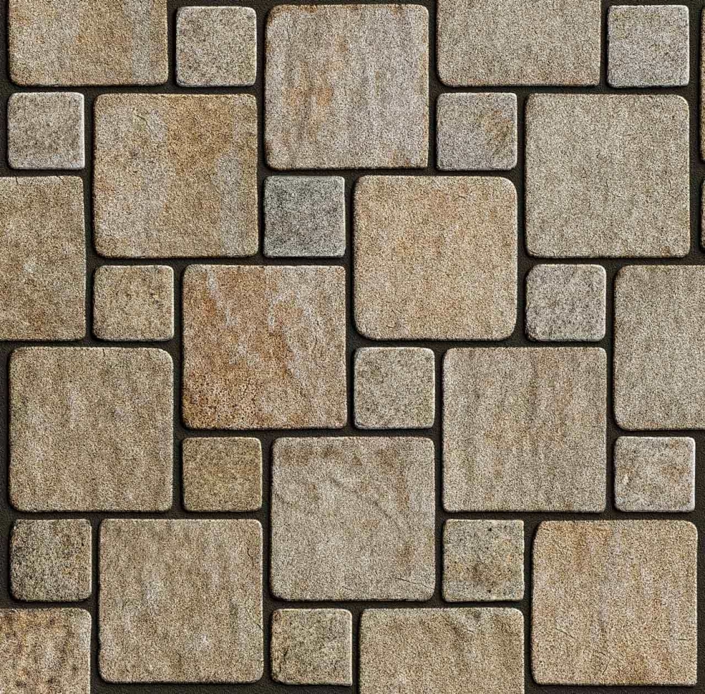 Гранитная брусчатка RKS Slate Vermont 200x200 мм, купить для мощения дорожек и ландшафта