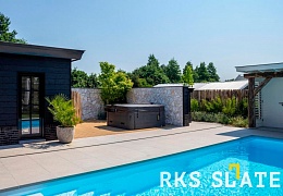 Облицовочный камень RKS SLATE White Quartz Loose