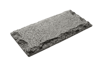 Темно-серая Гранитная плитка Dark Grey, Mushroom под скалу колотая купить в  Череповце