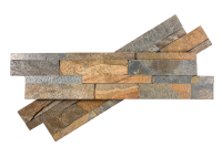 Декоративный камень 3D панели RKS SLATE Кварцит Zeera Green Natural (Зира Гринн)
