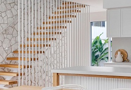 Облицовочный камень RKS SLATE White Quartz Loose