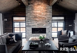 3D панели RKS SLATE Мрамор Cloudy Grey Country